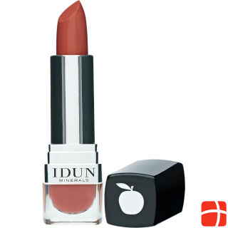 IDUN Minerals Lipstick Jungfrubär varm roströd