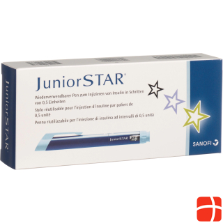 JuniorStar Lantus/Apidra/Insuman Insulinpen blau