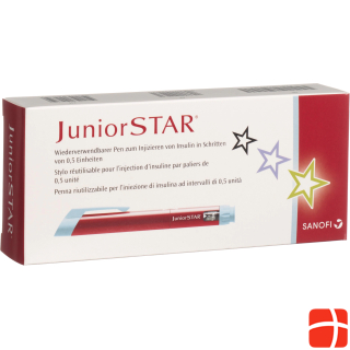 Инсулиновая ручка JuniorStar Lantus/Apidra/Insuman красная