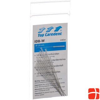 Top Caredent C1 IDB-W Interdentalbürste weiss >1.1mm