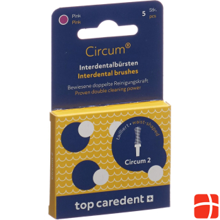Top Caredent Circum 2 CDB-2 Interdentalbürste pink >1.10mm