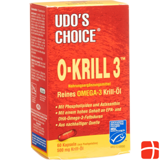 Udo's Choice O-Krill 3 Licaps Bio