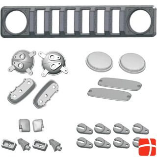 Red Cat Racing Gen8 Scout Accessory Kit for clear body