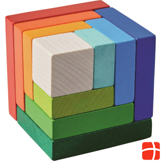 Игра Haba 3D-укладка цветных кубиков