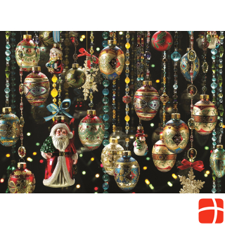 Cobble Hill puzzle 1000 pieces Christmas Ornaments