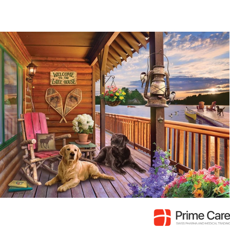 Cobble Hill puzzle 1000 pieces Welcome to the Lakehouse