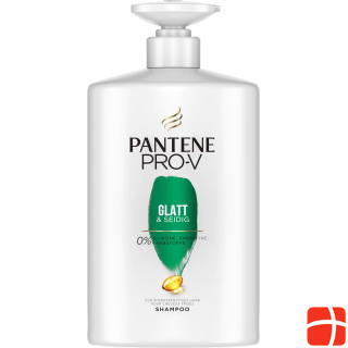 Pantene Pro-V Smooth & Silky Shampoo For Unruly Hair, 1 Liter