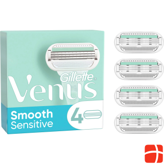 Gillette Venus Venus Smooth Sensitive Blades (4 razor blades)