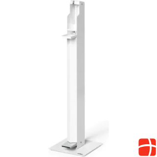 Durable Disinfection dispenser 589502 white, with foot pedal