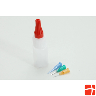 Deluxe Materials Adhesive dosing bottle with attachments