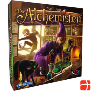 Czech games edition CZ034 - The alchemists, Board game, 2-4 players, from 14 years (DE edition)