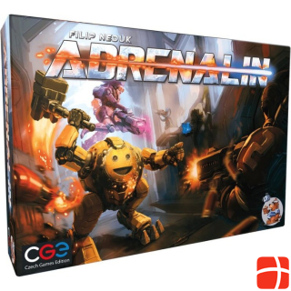 Czech games edition CZ106 - Adrenalin, Board Game, for 2-6 Players, from 12 Years