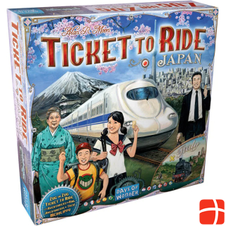 Days of Wonder DOWD0018 — Коллекция карт Японии и Италии 7 — Ticket to Ride, от 8 лет (расширение)
