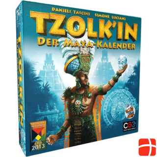 Czech games edition CZ025 - Tzolkin: The Mayan - Calendar, Board game, 2-4 players, from 13 years (DE edition)