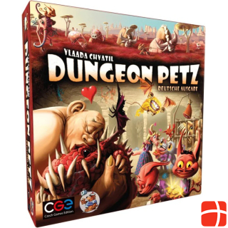 Чешское издание игр CZ022 - Dungeon Petz, настольная игра, для 2-4 игроков, от 12 лет