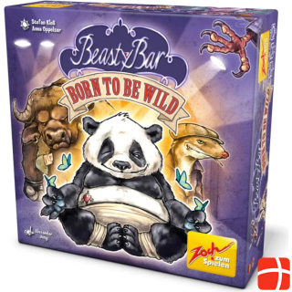 Zoch ZOC05143 - Beasty Bar - Born to be Wild, Kartenspiel, für 2-4 Spieler, ab 8 Jahren