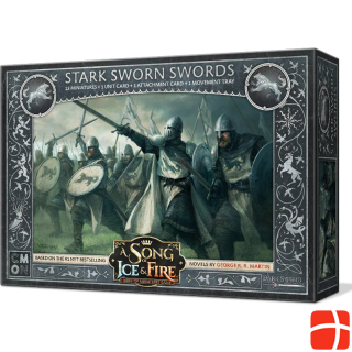 Cmon CMN0056 - A Song of Ice & Fire - Stark Sworn Swords, 2 players, ages 14+ (expansion)