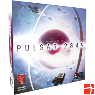 Чешское издание игр CZ103 - Pulsar 2849, настольная игра, для 2-4 игроков, возраст 14+