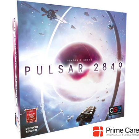 Czech games edition CZ103 - Pulsar 2849, Board Game, for 2-4 Players, from 14 Years