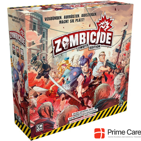 Cmon CMND1216 - Zombicide - 2nd edition, Board game, 1-6 players, ages 12+ (DE edition)