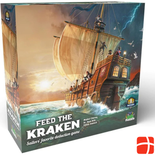 Funtails FTFTK01DE - Feed the Kraken, Board Game, for 5-11 Players, from 12 Years