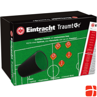 ASS Altenburg 22182484 - Eintracht Frankfurt Traumtor, dice game, from 6 years (DE edition)