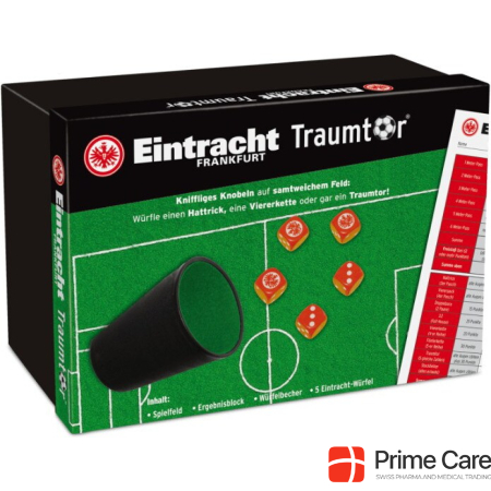 ASS Altenburg 22182484 - Eintracht Frankfurt Traumtor, dice game, from 6 years (DE edition)