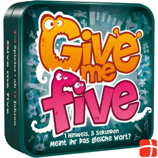 Cocktail games COGD0001 - Give me five - Card game, 4-9 players, ages 12+ (DE edition)