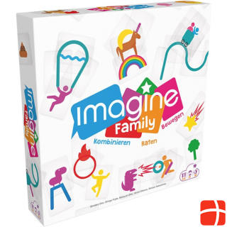 Cocktail games COGD0007 - Imagine Family - Card game, 4-8 players, ages 8+ (DE edition)