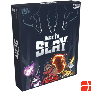 Asmodée TTUD0002 - Here to Slay - Card game, 2-6 players, ages 10+ (DE edition)