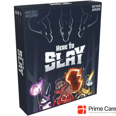Asmodée TTUD0002 - Here to Slay - Card game, 2-6 players, ages 10+ (DE edition)