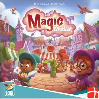 Loki Kids 518195 - Magic Market, Board game, 2-4 players, ages 6+ (DE edition)