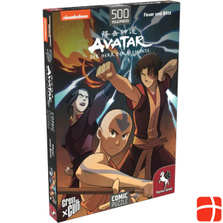 76002G - Avatar - Der Herr der Elemente (Feuer und Blitz), Puzzle, 500 Teile