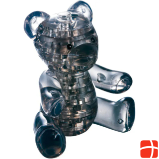 HCM Kinzel HCM03114 - Crystal Puzzle: 3D Teddy bear - 41 Pieces (DE, EN), from 14 years