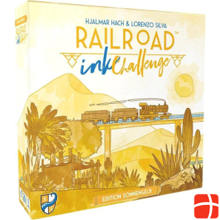 Horrible Guild HR025 - Railroad Ink: Edition Edition Sonnengelb, dice game, 1-4 players, ages 8+ (DE edition)