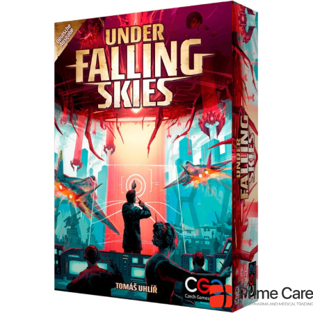 Czech games edition CZ114 - Under Falling Skies, Board game, 1+ players, ages 10+ (DE edition)