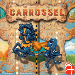 Mebo MB003 - Carrossel, Board game, 2-4 players, ages 8+ (DE edition)