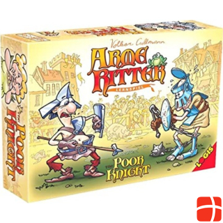 Logis LGI10007 - Arme Ritter, Card Game, for 2-6 Players, from 6 Years