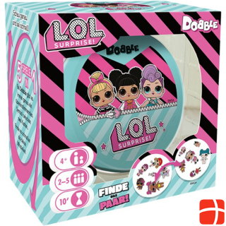 Asmodée ZYGD0006 - Dobble L.O.L. Surprise !, Card game, 2-5 players, ages 4+ (DE edition)