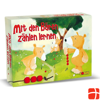 Logis LGI01016 - Teddy Bears count, Kids Game, for 2-4 Players, from 3 Years