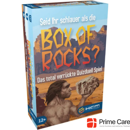 HCM Kinzel HCM55151 - Box Of Rocks, Card game, 1+ players, ages 12+ (DE edition)