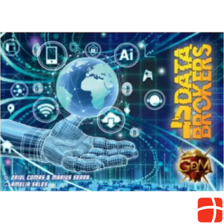 Q System 4 Data Brokers, Card Game, for 2-4 Players, from 8 Years