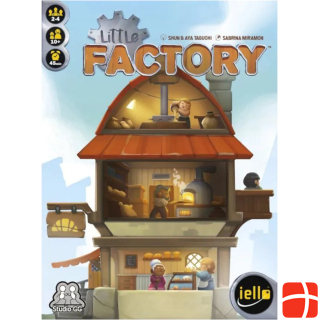 Iello 518522 Карточная игра Little Factory для 2-4 игроков в возрасте от 10 лет (DE Edition)