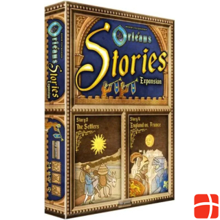 DLP DLP01058 - Orléans Stories 3 & 4 - Orléans Stories (EN), for 2-4 players, from 12 Years (Expansion)