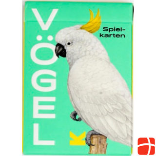 440664 - Vögel - Spielkarten, 1+ Spieler, ab 6 Jahren (DE-Ausgabe)