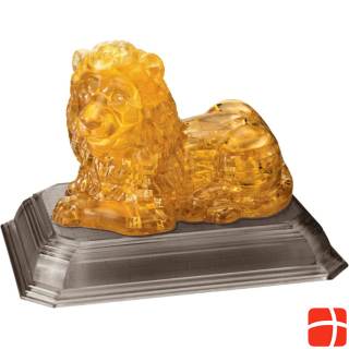 HCM Kinzel HCM59123 - Crystal Puzzle: 3D Lion - Large, 97 pieces, ages 14+ (DE edition)