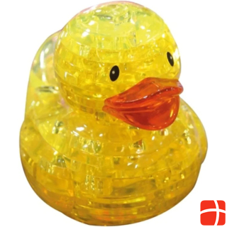 HCM Kinzel HCM59158 - Crystal Puzzle: 3D Duck - 43 Pieces (DE, EN), from 14 years