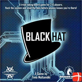 Dragon Dawn BLACK HAT (DE/EN) - Black Hat - international edition, Brettspiel, für 2-6 Spieler, ab 10 Jahren