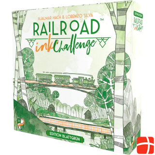 Horrible Guild HR024 - Railroad Ink: Edition Blattgrün, dice game, 1-4 players, ages 8+ (DE edition)