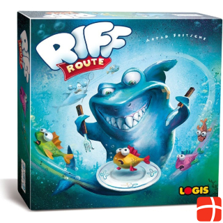 Logis LGI59028 - Riff Route, Board Game, for 2-4 Players, from 5 Years